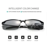 ขับรถแว่นตา Photochromic แว่นกันแดดผู้ชาย P Olarized กิ้งก่าเปลี่ยนสีอาทิตย์แว่นตาสำหรับผู้ชายผู้หญิง Uv400ชายไดรฟ์แว่นตา