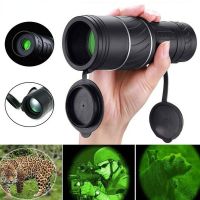 ZZOOI Portable Telescope 40x60 Military HD Professional Monocular Zoom Binoculars Night Hunting Optic Scope Big Vision Telescopio