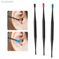 ✌ Ear Cleaner Soft Silicone Ear Pick Double-ended Earpick Ear Wax Spoon Spiral Ear Clean Tool Spiral Design Curette Remover