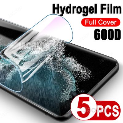 ☃✉ 5PCS Hydrogel Film For Samsung Galaxy S22 S21 Ultra FE Plus 5G Water Gel Screen Protectors Sansang Galaxi S 22 S21Ultra S22Ultra