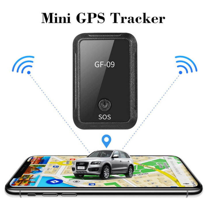 GF09 Portable GPS Tracker APP Remote ControlAntiTheft Device GPRS