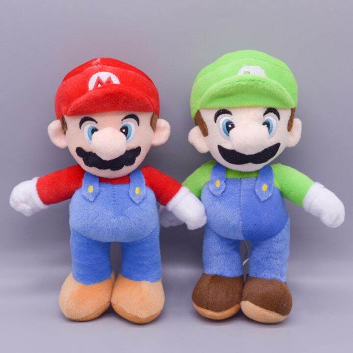 25cm-super-mario-bros-ตุ๊กตาของเล่นตุ๊กตามาริโอ-luigi-เกมฟิกเกอร์อนิเมะตกแต่งของเล่นตุ๊กตาตุ๊กตาเกม