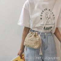 hot【DT】▣∏✁  Fashion Small Shoulder Beach Woven Embroidery Ladies Crossbody Handbags for