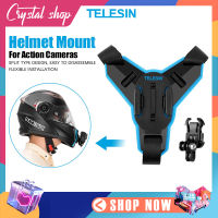 TELESIN รุ่น GP-HBM-MT7 ที่ยึดติดหมวกกันน็อค สำหรับ GoPro สายรัดกล้อง สายรัดหมวกกันน็อค Motorcycle Helmet  Mount