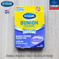 Dr.Scholls® Bunion Cushion Thin + Flexible 5 Count แผ่นแปะตาปลา กันเหงื่อ กันน้ำ