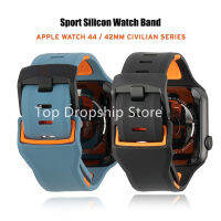 Strap for 7 41mm 45mm 38mm40mm42mm44mm Silicone Watch celet Waterproof for Series 6SE5432 Wristband