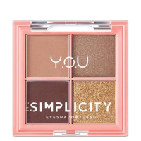 Y.O.U The Simplicity Eyeshadow Quad Z 5.2g อายแชโดว์  เบอร์ 03 Street