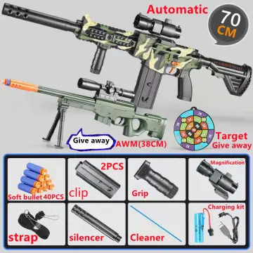 Demonstrating The Nerf Fortnite Heavy Sniper Rifle 