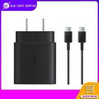 25W อะแดปเตอร์เครื่องชาร์จเร็วสุดๆกับ3A USB C ถึง USB C สำหรับ Galaxy S20 S21 S22 S23 A80 Note20เฉียบ A70 A51 5G