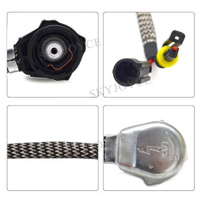 SKYJOYCE D2S D4S AMP HID Adater Converter Socket Cable D2S D2R HID Xenon Bulb Socket Wire Adaptor Connector Relay Harness Cable