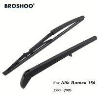 BROSHOO รถใบปัดน้ำฝนด้านหลังกลับกระจกแขนปัดน้ำฝนสำหรับ Alfa Romeo (1997-2005) 340มิลลิเมตร,กระจกอัตโนมัติอุปกรณ์จัดแต่งทรงผม