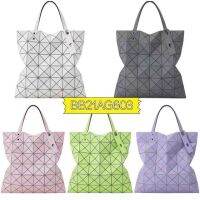 Original Issey Miyake rhombic mirror bling bling Shoulder Bags with LOGO