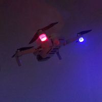 Mini Night Flying โคมไฟสัญญาณไฟไฟนำทางสำหรับ DJI Mavic โดรนขนาดเล็กอุปกรณ์เสริมแฟลชไฟ LED