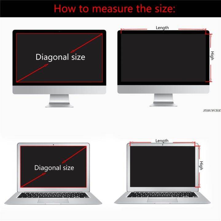 ใหม่13-3นิ้วความเป็นส่วนตัวกรองฟิล์มป้องกันหน้าจอสำหรับไวด์สกรีน16-9แล็ปท็อปโน๊ตบุ๊คป้องกันหน้าจอ294มิลลิเมตร-165มิลลิเมตร