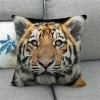 45X45CM 3D Tiger Lion Printed Sofa Bed Home Decoration Pillow Case Room Decor Accessories Cushion Cover Pillowcase