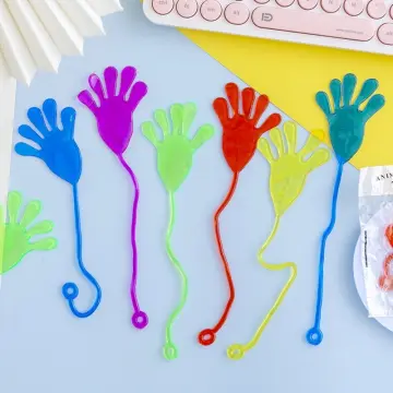 48PCS Sticky Hands for Kids, Stretchy Sticky Hand Toys, Sticky Fingers