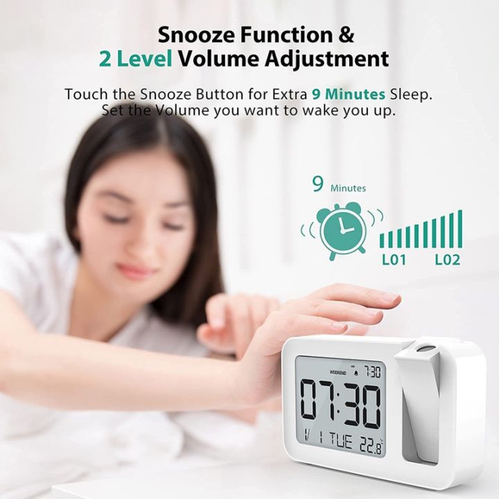 alarm-clock-with-projection-projection-alarm-clock-with-indoor-temperature-4-adjustable-projection-brightness