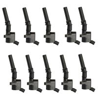 10PCS Ignition Coils Pack for Ford Super Duty 350 450 550 Econoline Excursion 6.8L V10 3W7Z-12029-AA 1L2Z-12029-AA