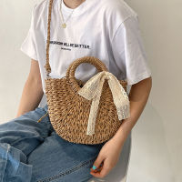 Photograph Dual Purpose Bag Crossbody Bag Versatile New Half Round Small Bag Beach Bag Fashion