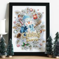 Christmas Tree Snowman Creative Wall Stickers Window Stickers Xmas Door Pendants Merry Christmas Party Decor For Home 2021 Noel