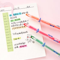 36 pcsLot Dual side writing highlighter pen Twin marker liner pens Stationery office School supplies Canetas escolar EB857