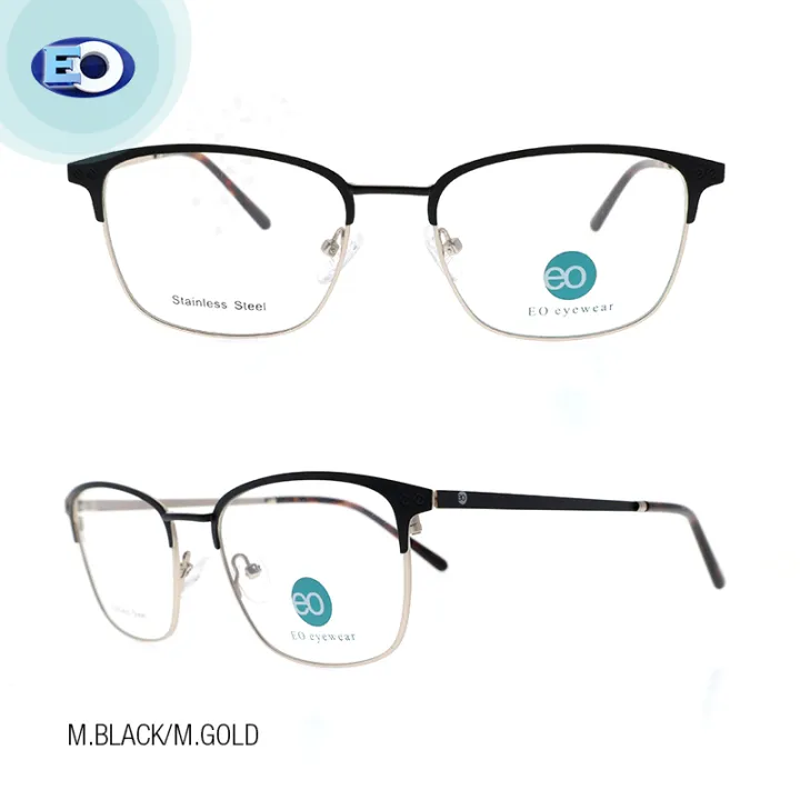 Eo Eyewear Poe Frame With Free Multicoated Lens Non Graded Eyeglasses For Men And Women 9993