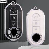 hot【DT】 3Buttons Car Flip Cover Ducato 500 500L Grande Punto Lancia Musa Fob Keychain Accessories