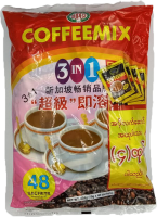 Super Coffee Mix กาแฟซุปเปอร์ 3 in 1❗ ขนาดใหญ่กว่าประหยัดกว่าเดิม 48 x18g.ซอง)  สำหรับผู้ชอบความเข็มข้น หวานมัน หอมกาแฟ สินค้าพร้อมส่ง