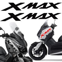 สะท้อนแสง XMAX สติ๊กเกอร์สกู๊ตเตอร์ด้านหน้าลายร่างกายโลโก้ชุดอุปกรณ์เสริมสำหรับ Yamaha XMAX125 Xmax250 Xmax300 Xmax400