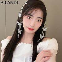 Bilandi Fashion Jewelry 1 PC Butterfly Hairclip 2023 Trend New Spring Summer Style Tassel Hairpin For Women Hair Accessories