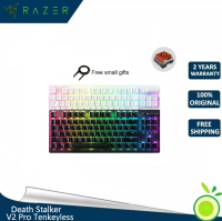 Razer V2 DeathStalker Pro Teclado Mecánico Inalmábrico Sin Llave,Mini Eje USB บลูทูธ