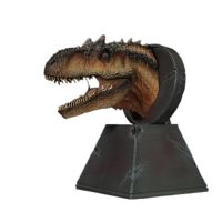 Nanmu Dinosaur Dragon Allosaurus Blade Head Busts Statue With Magnet Classic Toys For Boys Animal Model