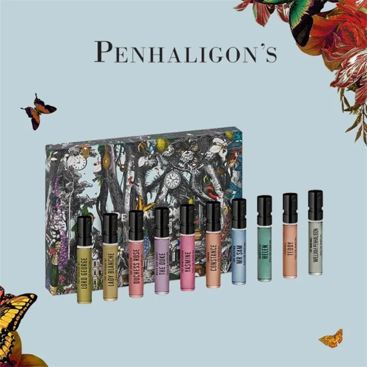 Penhaligon's Perfume Sample 2ml*10 Portraits Scent Library Set เพนฮาลิ