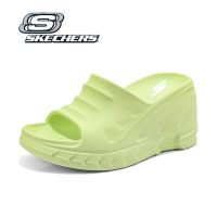 HOT”Skechersสเก็ตเชอร์ส รองเท้า ผู้หญิง Arch Fit Rumble Cali Shoes รองเท้าแตะส้นสูง Wedge Sandals-S21739