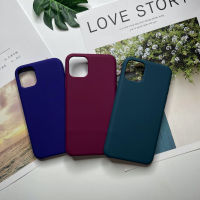 ?เคสสำหรับไอโฟนใช้สำหรับรุ่น iphone 13 12 mini Pro Max, 7 8 plus, SE2, X XR XSmax, 11 Pro Max เคสซิริโคนกำมะหยี่ เคสนิ่ม เนื้อซิลิโคน for iPhone