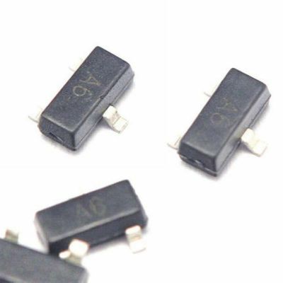 100PCS BAS16 A6 SOT-23 Switching Diodes SMD Transistor