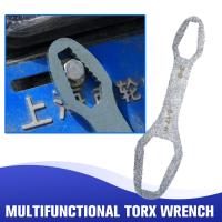 Universal Torx Wrench Board Adjustable Double-head Torx Self-tightening Multi-purpose Glasses Wrench Tools Spanner Hand Y1R5