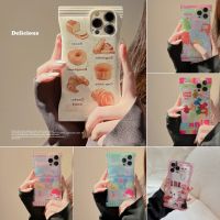 Bread Mobile Phone For Iphone 14 13 12 11 Xs Pro Max Plus Case Precise Hole Position