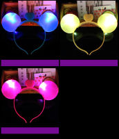 Rabbit Ear Headband Party Gift For Christmas LED Animal Ear Headband Cat Ear Headband Glow Rabbit Ears