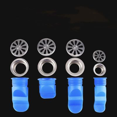 Floor Drain Deodorant Core Pipe Seal Anti-odor Drain Sink Strainer Shower Control Sewer Ring Backflow Preventer Seal Floor Drain  by Hs2023