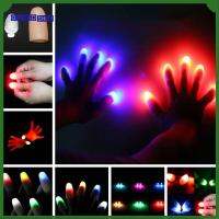 OVCHED SHOP 1 Pc เกมปาร์ตี้ ของเล่นเรืองแสง LED Light Up Thumbs ไฟนิ้วมือ นิ้วกระพริบ ไฟเหนี่ยวนำ