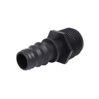 ข้อต่อตรงเกลียวนอก PE TOWAI 3/4 นิ้ว X 20 มม. สีดำ แพ็ก 10 ชิ้นCOUPLING PIPE FITTING PE MPT TOWAI 3/4INX20MM BLACK 10PCS/PACK **ขายดีที่สุด**