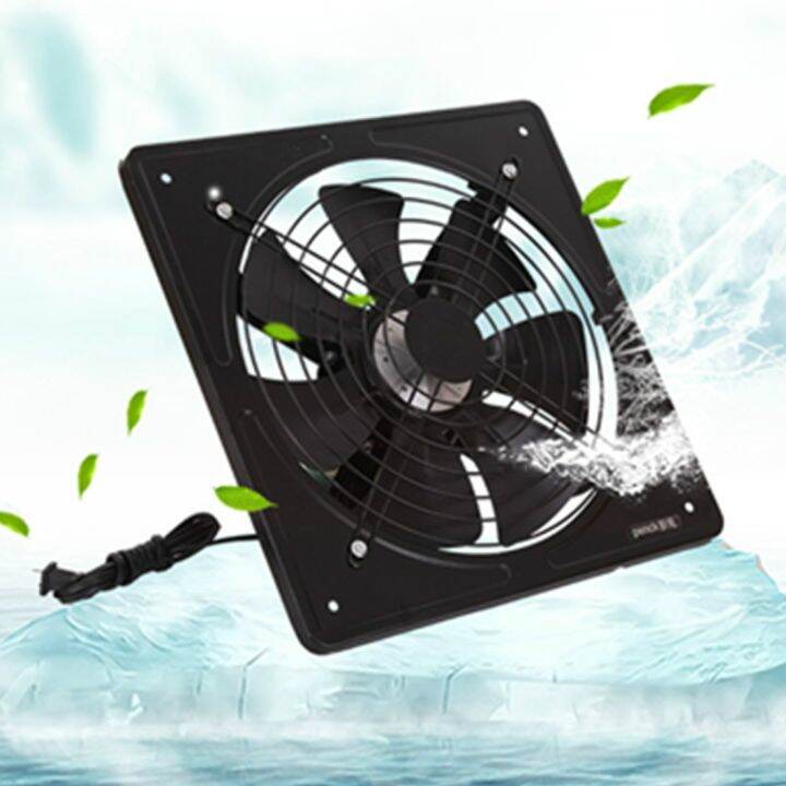 220V Exhaust Fan High Speed Air Extractor Window Ventilation Fan for ...