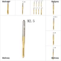 [HOT GULXKWHG 633] วอลรอง M2/M2.5/M3/M3.5/M4/M5/M6/M8เมตริก HSS ชุดหัวต๊าฟเกลียวสกรูเทปปลั๊กแตะ