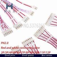 [HOT P] 5PCS PH2.0คอนเนคเตอร์ตัวเมียสายข้อต่อ2.0มม.Pitch JST 2P 3P 4P 5P 6P 7P 8P-12P Single/Double Head 26AWG 10ซม.20ซม.30ซม.