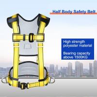 Aerial Work Safety Harness Professional Rock Climbing Harness Outdoor Safety Belt Anti Fall Gear Fall Protection Equipment Gear