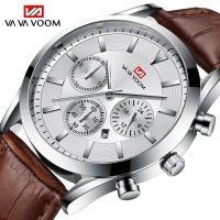 Top Brand Original Watch Luxury Leather Fashion Sports Waterproof Calendar Quartz Mens Watch Set Relagio Masculino Reloj Hombre