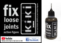 kiki fix loose joints  for action figure ( international model  )