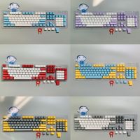 Oem Backlit Keycaps Set 104 Key ABS Keycap Ergonomic Cute Key Cap for Mx Cherry Profile Gateron Switch Mechanical Keyboard Kit