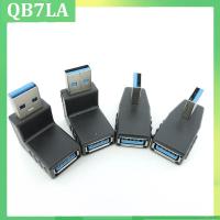 QB7LA Store 4types 1pcs USB 3.0 A Male to Female Adapter Connector converter plug cable Adapters90 Degree Angle Coupler For Laptop PC